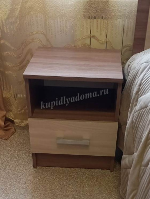 Тумба прикроватная Эра (Ясень шимо темный/Ясень шимо светлый)