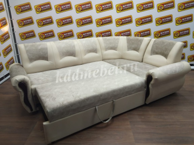 Угловой диван-кровать Премьер с двумя подлокотниками (1 кат.)