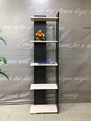 Стеллаж Ромео-7 (Венге/Дуб молочный)