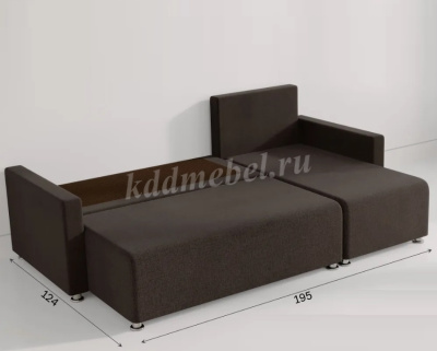 Диван-угловой Техас-2 (Коричневый)