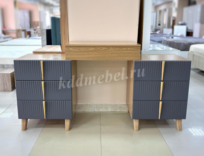 Туалетный стол Калипсо (Дуб седан/Графит)