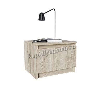 Тумба прикроватная Норд (Дуб крафт серый)