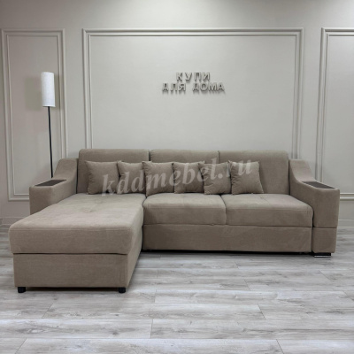 Угловой диван-кровать Сириус-3 ДУ (ткань Матрица)