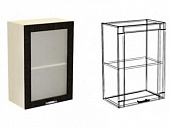 Шкаф верхний ШВС 300 Кухня Асти (Сакура глянец)