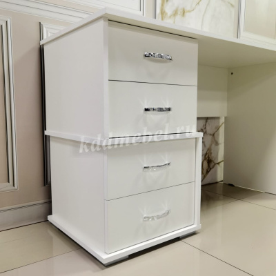 Стол письменный Сити-2 (Белый древесные поры)