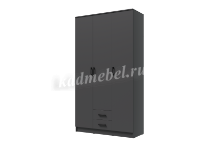 Шкаф Трио без зеркал (Графит)