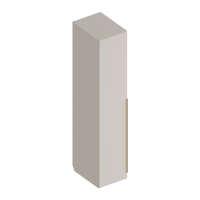 Пенал с полками (штанга в комплекте) 400х550х2000 (1) Пенал с полками (штанга в комплекте) 400х550х2000 (1)