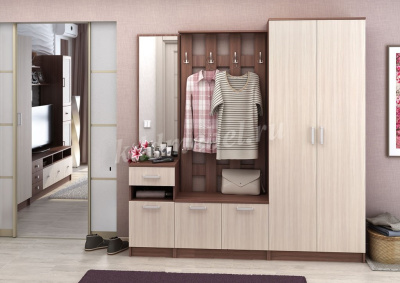 Тумба Машенька ТБ-201 (Ясень шимо темный/Ясень шимо светлый)