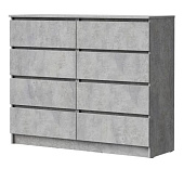 Комод Лето-8 1.2 (Цемент светлый)