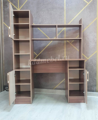 Стол компьютерный ПКС-6 (Ясень шимо светлый/Ясень шимо темный)