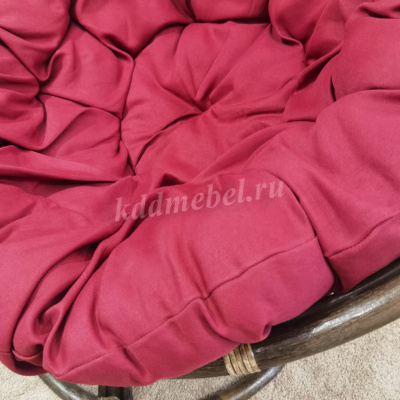 Кресло Papasan Swivel (Ротанг №6, ткань Matador 04)