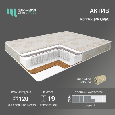 Актив матрас 1400*2000 (Мелодия сна)