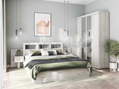 Пенал Гранд (Дуб крафт белый)