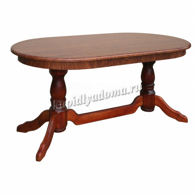 Стол обеденный-15 МДФ (Французский орех)