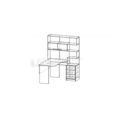 Уголок школьника №6 Нарус (Дуб Сонома)