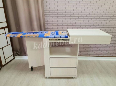 Стол с гладильной доской большой (Анкор светлый)