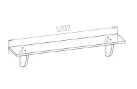 Полки 1200