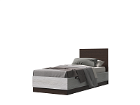Кровать Адель 0.8 с подъемным механизмом (Дуб венге/Сосна лоредо)