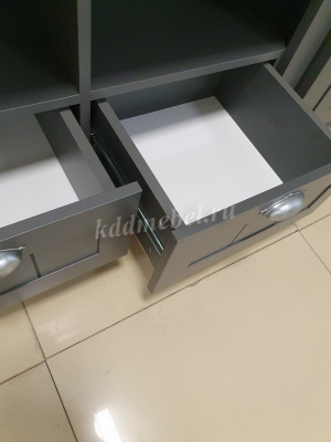 Тумба под ТВ Прованс 37.09 (Диамант Серый/Дуб Каньон)