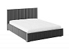 Кровать Нега 1.6 с подъемным механизмом (Серый)