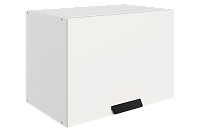 Шкаф навесной Джаз 36.17 L800 H360 (1 дв. гл. гориз.) (Белый)