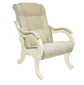 Кресло для отдыха Сенатор Модель 71 (Дуб шампань/Экокожа Бежевый Polaris beige)