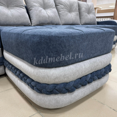 Угловой диван Косичка (2 кат)