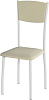 Стул Джерси (Белый/Рогожка Бежевая) 