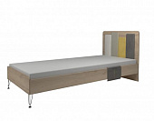 Кровать Александрия 0.9 (Антрацит/Дуб ирландский)