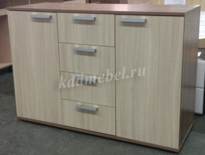 Комод К-2 (Ясень шимо темный/Ясень шимо светлый)