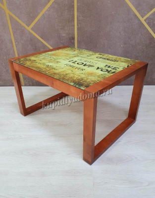 Стол журнальный Сити (Орех/Love)