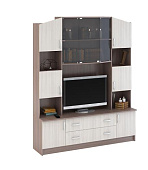 Тумба ТВ Макарена-301 (Ясень шимо темный/Ясень шимо светлый)