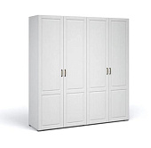 Шкаф Лацио 4-х дверный С (Белое дерево)