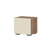 Тумба прикроватная Соната (Дуб крафт табачный/Керамика)