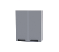 Шкаф верхний 6В кухня Осло (Белый/Карбон сакура)