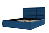 Кровать NEO 1.6 с подъемным механизмом (Велюр Синий)