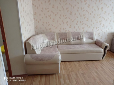 Угловой диван-кровать Премьер с двумя подлокотниками (1 кат.)