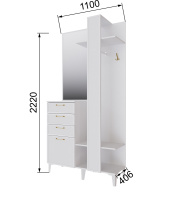 Толедо прихожая с размерами цс копия