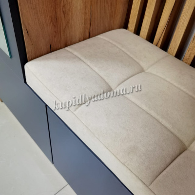 Центральная секция Руэлла (Дуб крафт золотой/Графит серый)