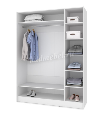 Шкаф-купе Браун Б671 1700 (Белый) 