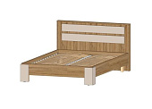 Кровать Ленора 1.4 (Дуб вотан/Кашемир)