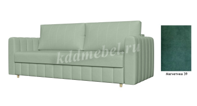 Диван-кровать Тефи БД (Магнетика 39/Зеленый)