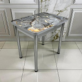 Cтол обеденный Д29 раскладной (серый мрамор 1811288584/серый)