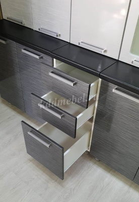 Кухня Титан 2,0 (Титан Бланш/Титан Нуар)