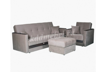 Диван-кровать + кресло + банкетка Бетти БД (3 кат.)