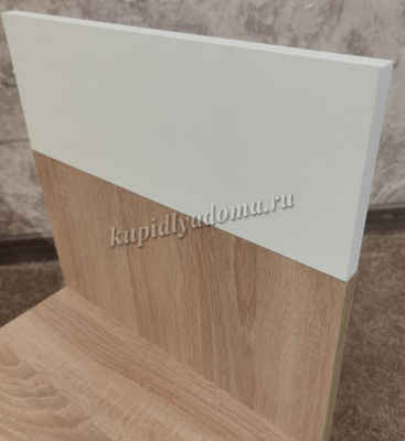 Тумба прикроватная Алёна 2 шт. (Дуб сонома/Белый)