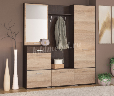 Шкаф Виола (Венге/Дуб сонома)