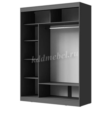 Шкаф Лето-2 1.5 без зеркал (Графит)