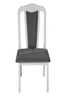 Стул обеденный RH 558С (Белый/Ткань серый) Уценка