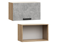 Шкаф верхний ШВГ 600 Кухня Бетоны (Бетон Снежный)